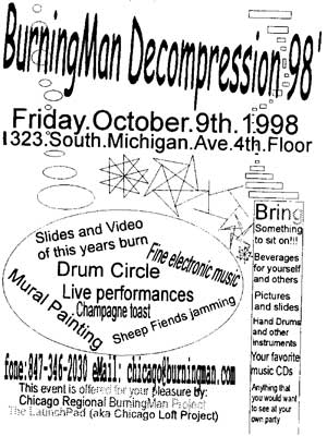 Burning Man 98 DeCompression Party