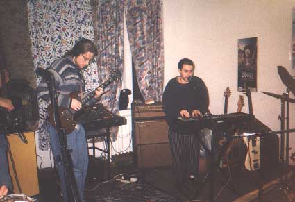 Section X New Years Party (01/02/1999)<br> Brian and Noam