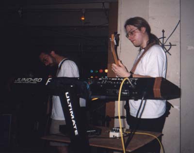 Burning Man ReCompression Party (06/12/1999)<br> Scratch and Brian