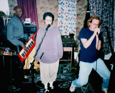 Section X New Millennium Party (01/01/2000)<br> Greg, Noam, and Scott