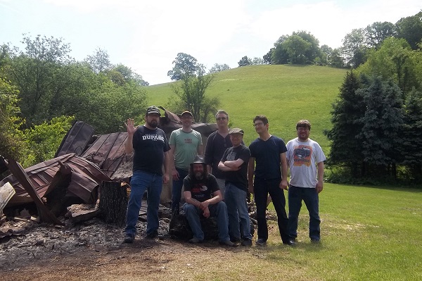 Varm Jam Day 3 (05/24/2015)<br> Group with Shed