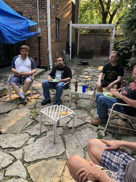 Early August Open Jam (08/12/2018)<br> Dinner on the Porch